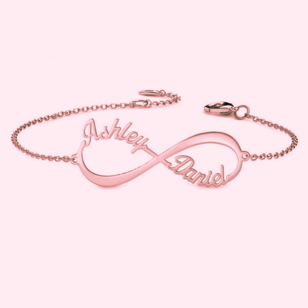 Infinity Name Bracelet | Personalised Name Bracelets For Her