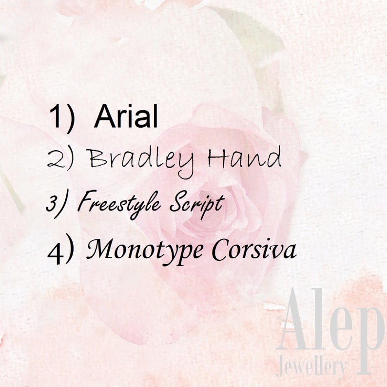 Personalised Name Necklace | 6 Russian Rings Necklace | Engraved Linked Circle Necklace | Interlocking Necklace | Personalised Name Jewellery