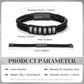 Custom Leather Bracelet For Men - Personalised Men's Leather Bracelet-