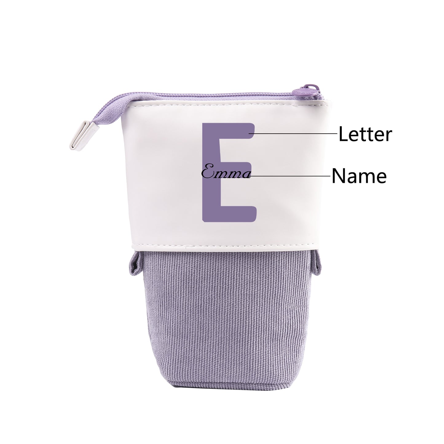 Personalised Pencil Cases , Custom Name Pencil Case with Letter 