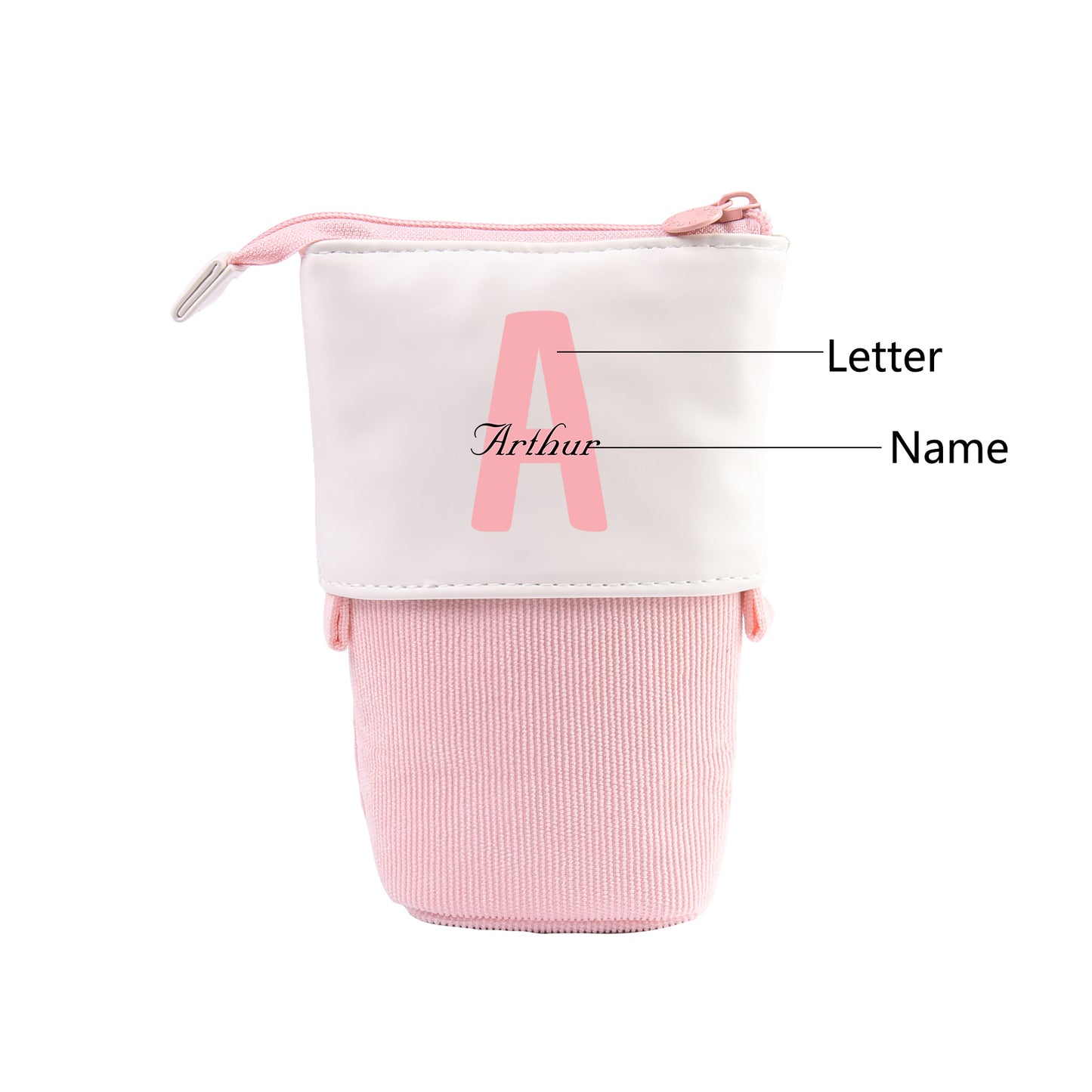 Personalised Pencil Cases , Custom Name Pencil Case with Letter 