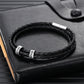 Custom Leather Bracelet for Men - Personalised Leather Bracelet for Him