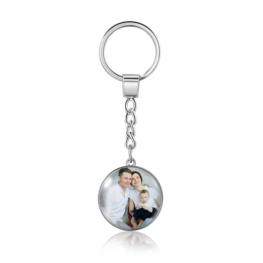 Customised Anniversary Gift For Her , Valentines Day Gift, Mothers Day Gift , Fathers Day Gift , Birthday Gift Idea , Or Chrsitmas Gift For Women Personalised Keyring With Photo , Customised Photo Keychain , Gift For Mom