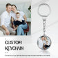 Customised Anniversary Gift For Her , Valentines Day Gift, Mothers Day Gift , Fathers Day Gift , Birthday Gift Idea , Or Chrsitmas Gift For Women Personalised Keyring With Photo , Customised Photo Keychain , Gift For Mom