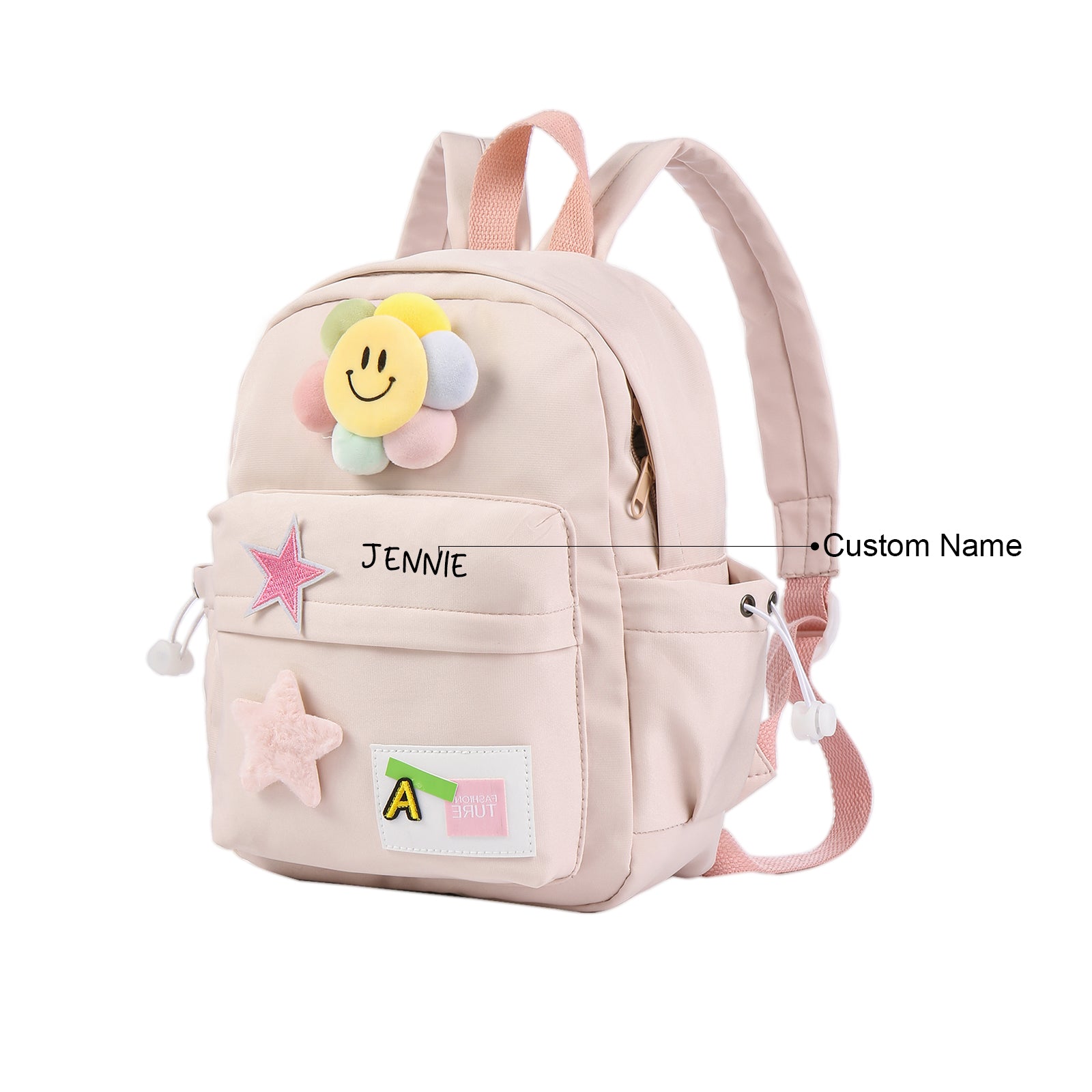 Personalised School Bag for Boys and Girls , Custom Name Backpack for Children