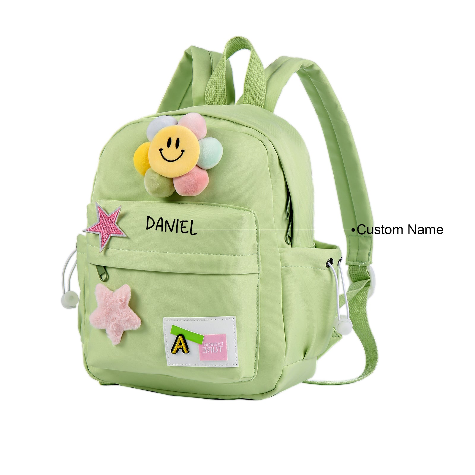 Personalised School Bag for Boys and Girls , Custom Name Backpack for Children