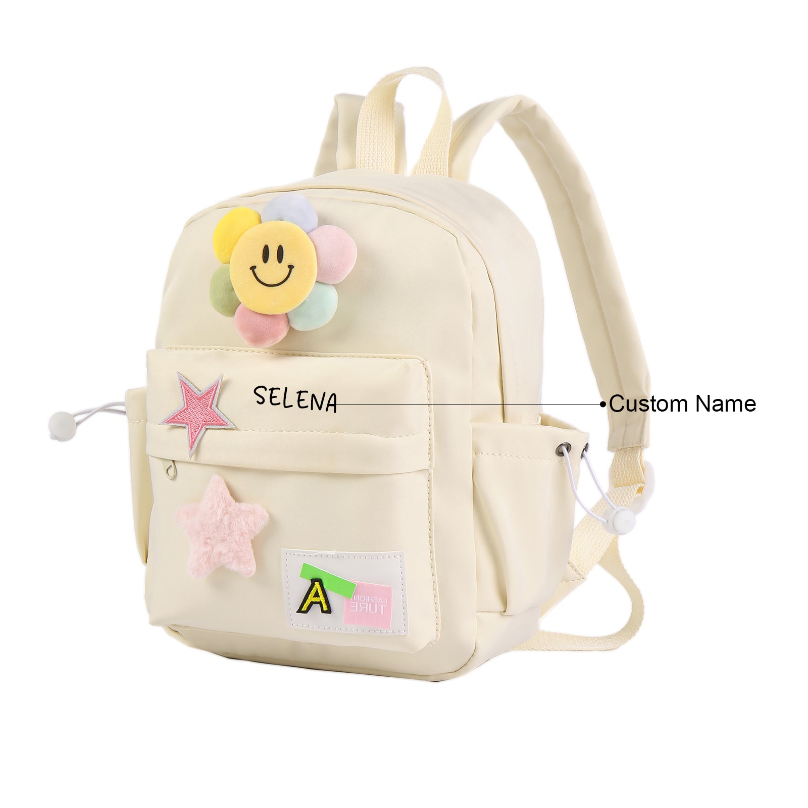 Personalised School Bag for Boys and Girls , Custom Name Backpack for Children