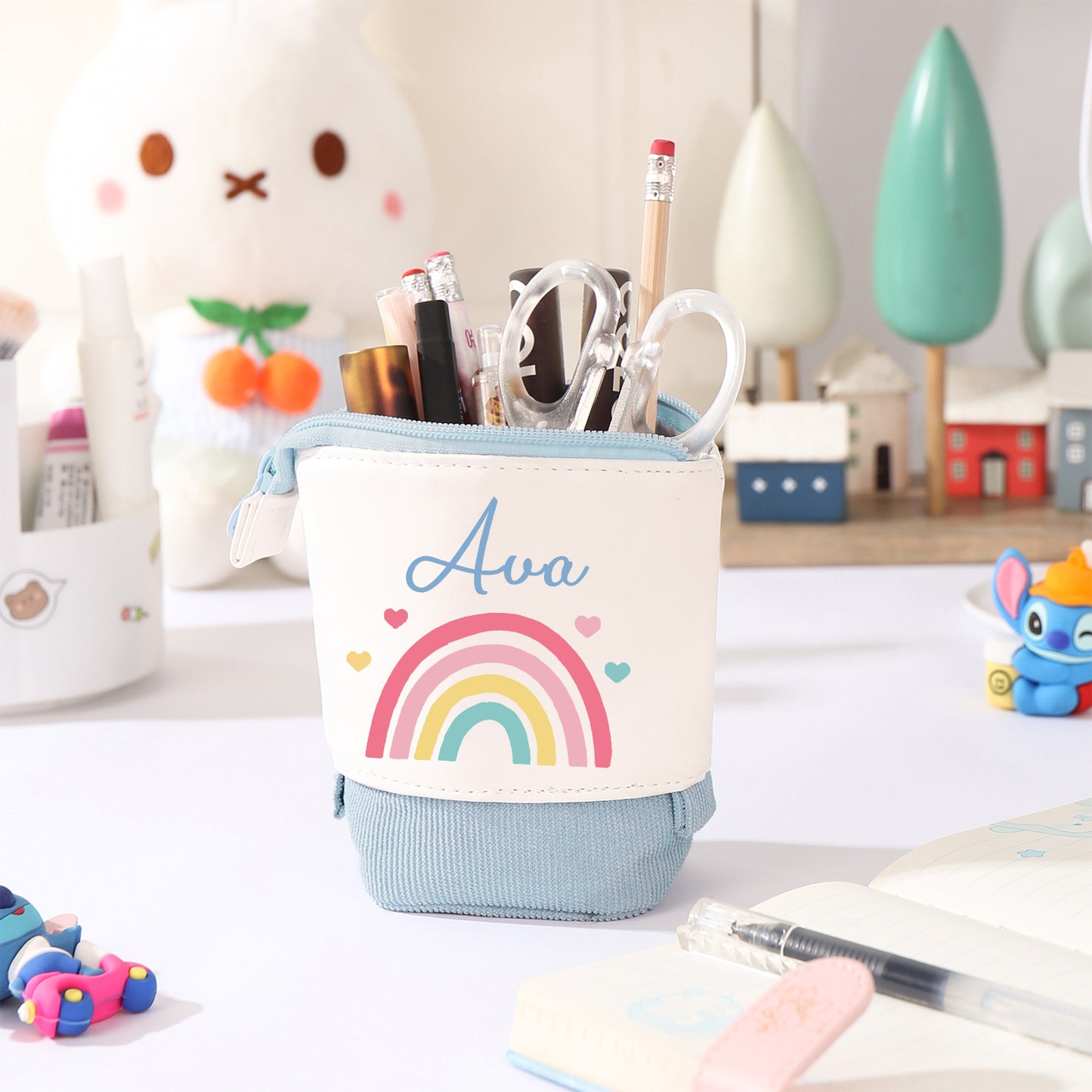 Personalised Pencil Case , Custom Name Rainbow Pencil Cases