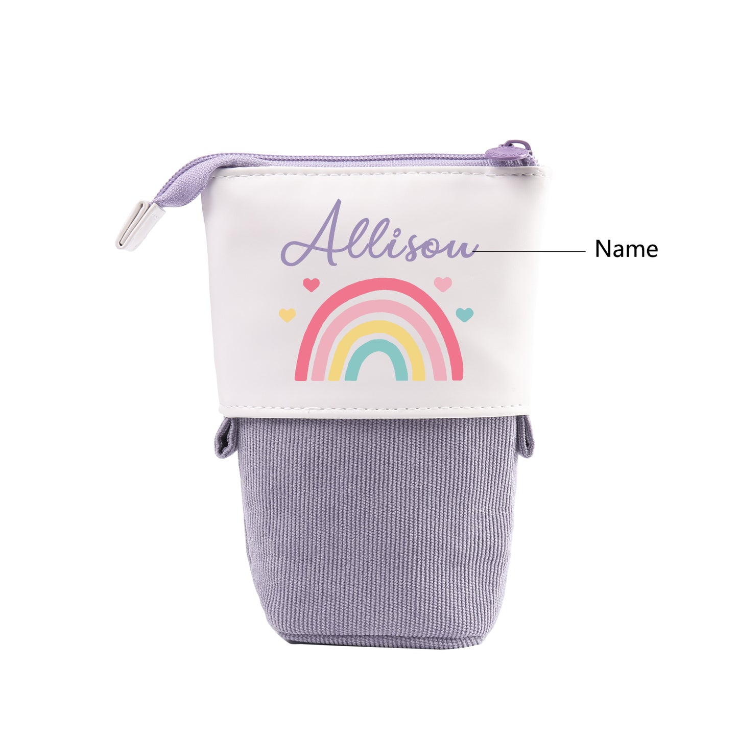 Personalised Pencil Case , Custom Name Rainbow Pencil Cases