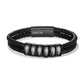 Custom Leather Bracelet For Men - Personalised Men's Leather Bracelet