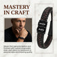 Custom Men Leather Bracelet - Personalised Bracelet for Men