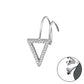sterling silver earrings, sterling silver earrings for women, ladies sterling silver earrings, handmade jewellery, contemporary jewellery