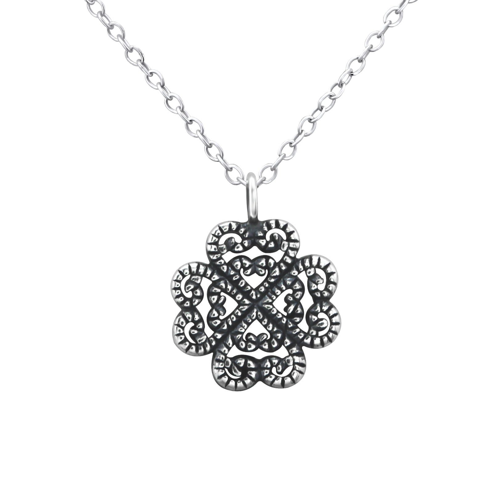 sterling silver necklace, sterling silver necklace for women, ladies sterling silver necklace, handmade jewellery, contemporary jewellery 
