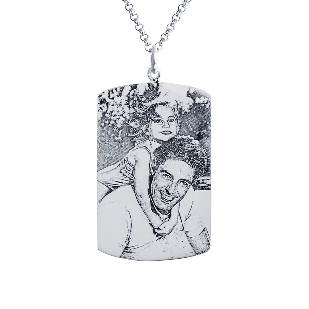 personalized customized bespoke photo Necklace