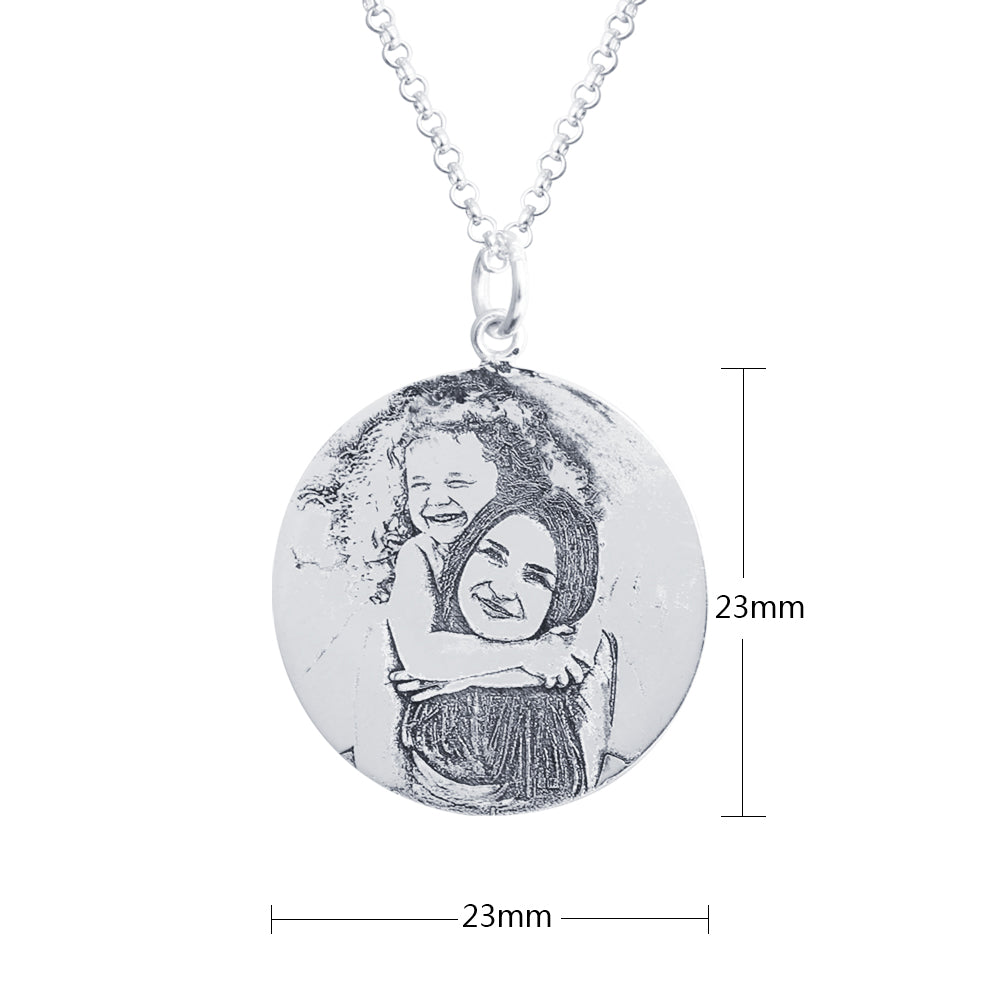 personalized customized bespoke photo Necklace