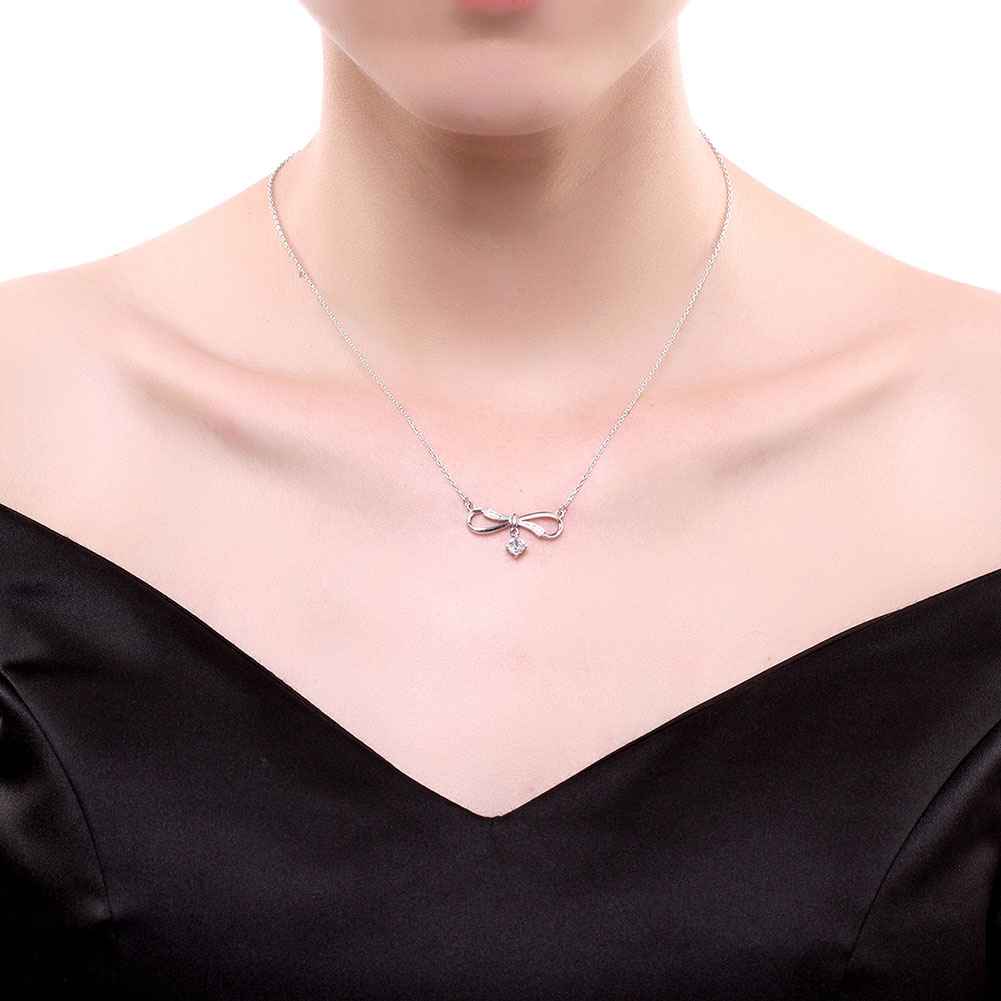 Ladies sterling hot sale silver necklaces