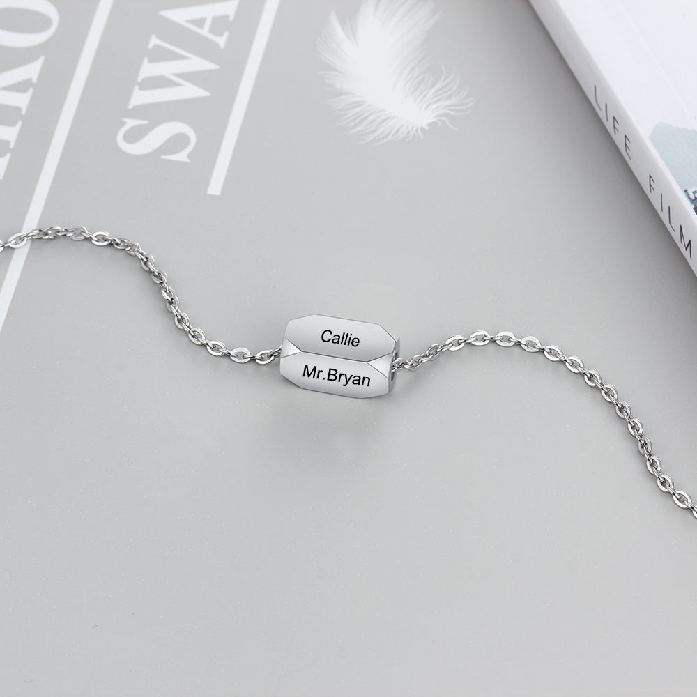 Personalised Bar Necklace | Custom Horizontal Bar Necklace | Personalised Name Necklace  Personalised Gift For Her | Personalised Gift For Mom | Personalised Name Jewellery  A Beautiful Mother's Day Gift | Gift For Mom | Gift Ideas For Her | Gift Ideas For Girlfriend 
