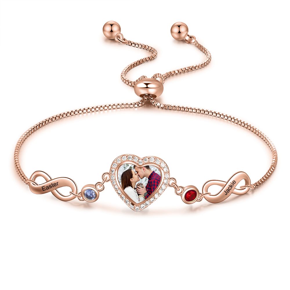 Personalised infinity jewellery for women