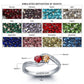 personalized customized bespoke 925 sterling silver birthstone rings