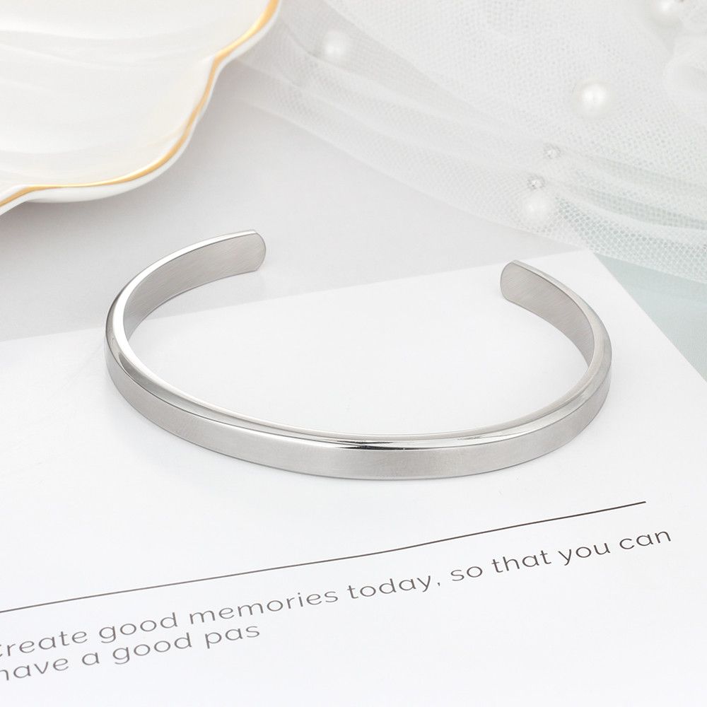Custom Engraved Bangle For Women | Personalised Bangle For Her | 3 colours To Choose