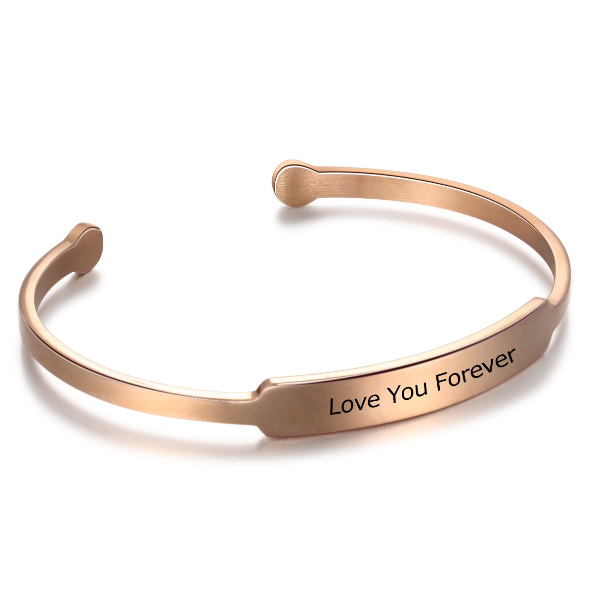 Custome Engraved Bangle For Woman | Bespoke Engraved Bracelet For Her