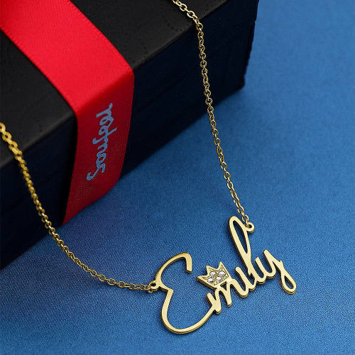 Soufeel jewelry 2025 name necklace