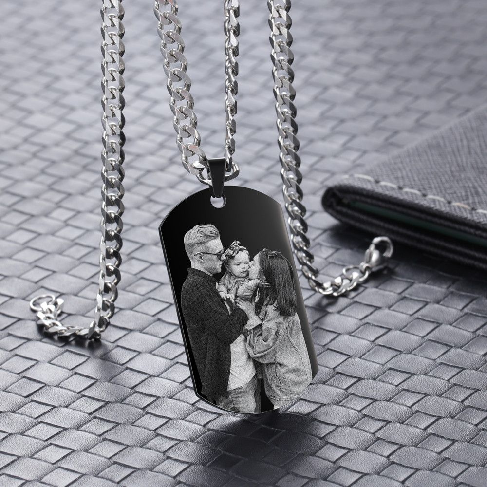 Dog tag necklaces for on sale guys