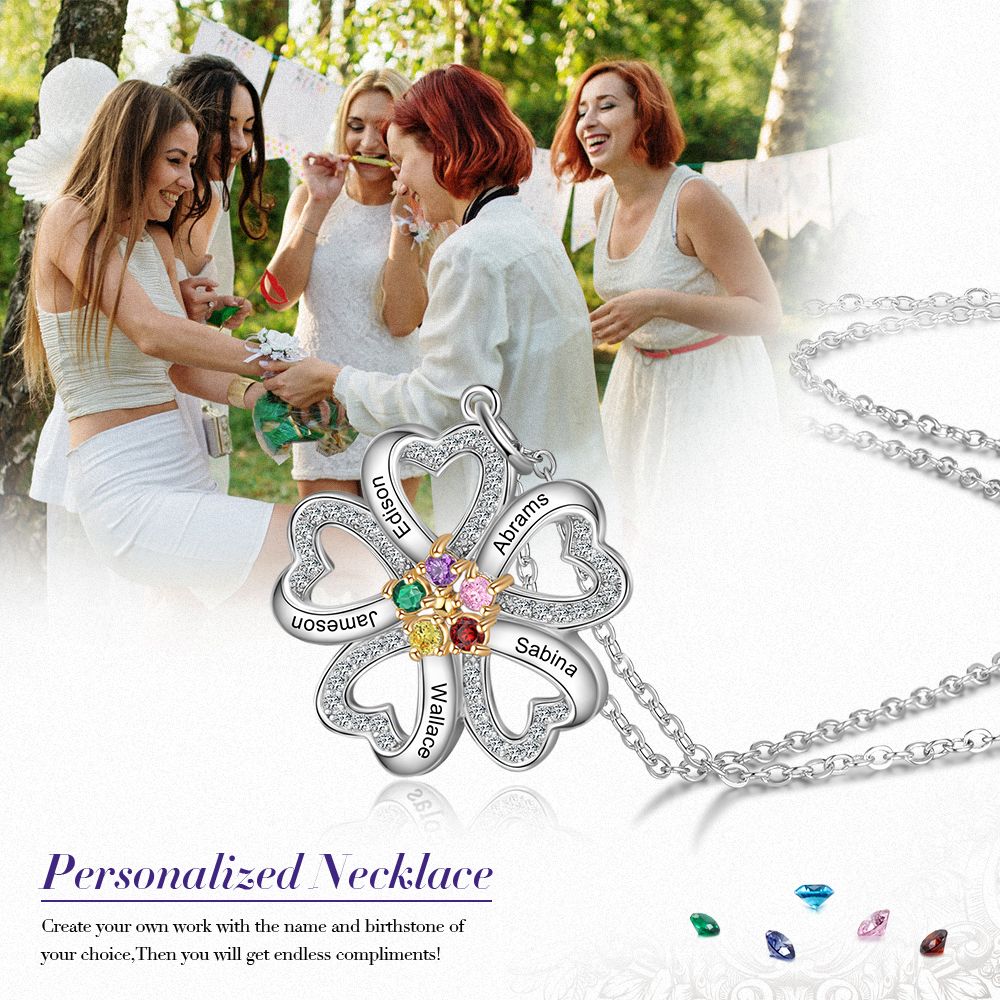 Personalised Necklace For Her | Bespoke Gift For Mum | Customised Gift For Grandma