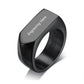 Personalised Rings For Men | Men's Stainless Steel Ring | Personalised Ring For Him   Personalised Gift For Him | Personalised Gift For Men | Personalised Gift For Dad | Personalised Gift For Boyfriend   Fathers Day Gift Ideas | Anniversary Gift For Him 
