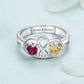 Bespoke Infinity Birthstone Ring | Personalised Ring With Birthsones