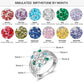 Customised Family Ring Birthstones | Personalised Ring With Names Engraved | Gift For Grandma