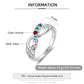 Bespoke Family Birthstone Ring | Personalised Family Ring